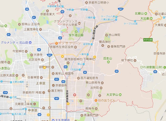 京都市左京区にもパソコン修理やパソコン設定に出張します