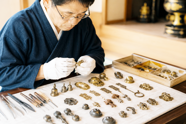 念珠・鈴・仏具小物の修理