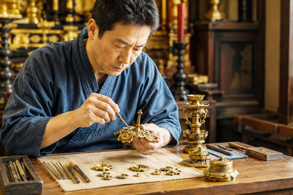古い仏具の修理・買い替え相談