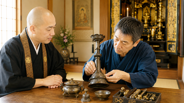 燭台のぐらつき相談事例