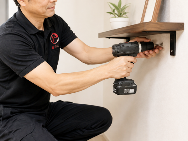 ちょっとした修理・取付けの作業イメージ